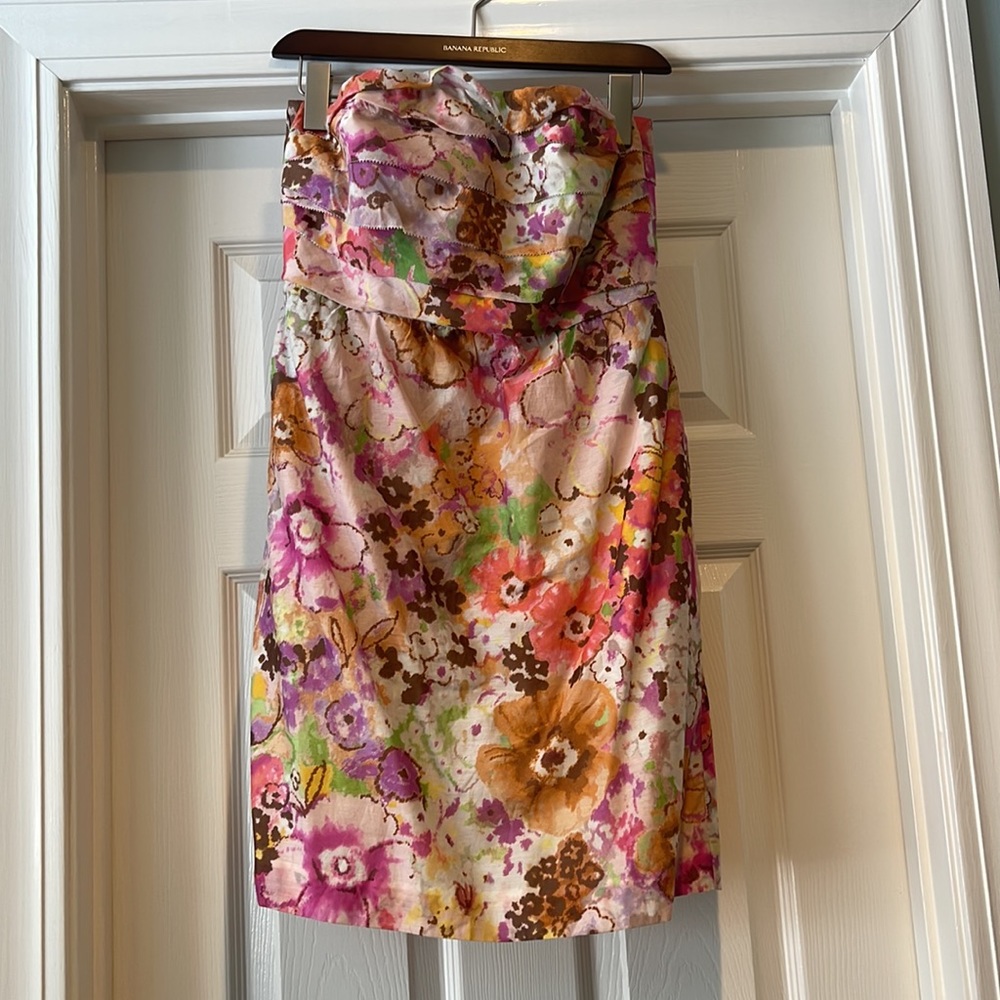 J.Crew strapless dress